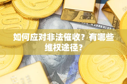 北京如何应对非法催收？有哪些维权途径？