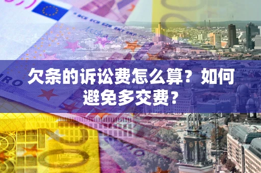 北京欠条的诉讼费怎么算？如何避免多交费？