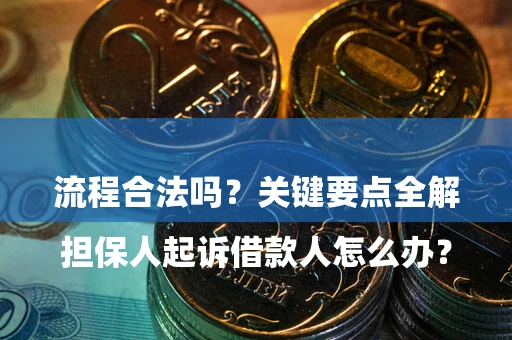 北京

担保人起诉借款人怎么办？流程合法吗？关键要点全解析