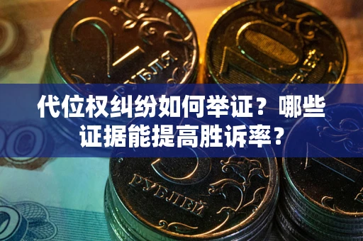北京代位权纠纷如何举证？哪些证据能提高胜诉率？