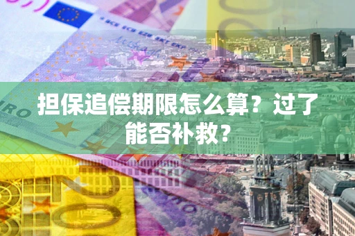 北京担保追偿期限怎么算？过了能否补救？